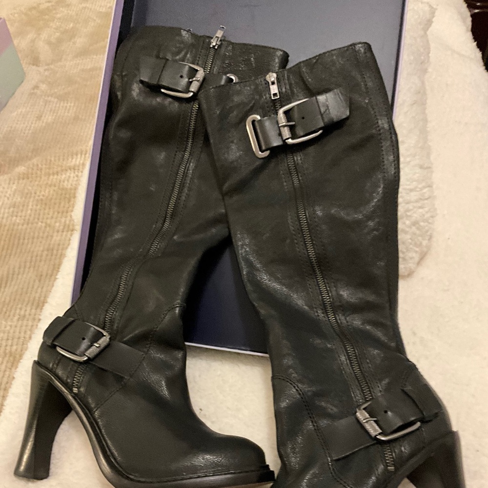 Vera Wang Tall Leather Boot